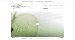 Desktop Screenshot of mdmmedical.com